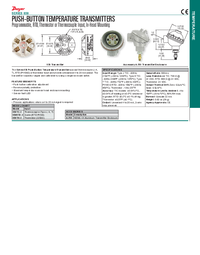Thumbnail of document Data Sheet - 659 Push Button Temperature Transmitter